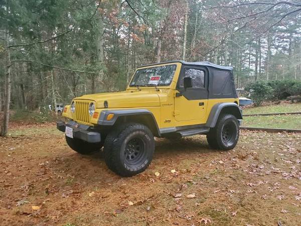 Jeep Wrangler 2000 - lower price - cars & trucks - by owner -... for sale in Duxbury, MA – photo 3