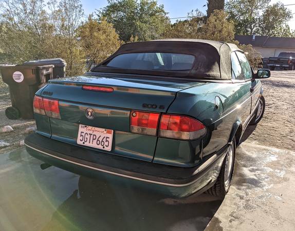 1995 SAAB 900S CONVERTIBLE, 67K ORIG , ALWAYS GARAGED - cars & for sale in YUCCA VALLEY, CA – photo 3