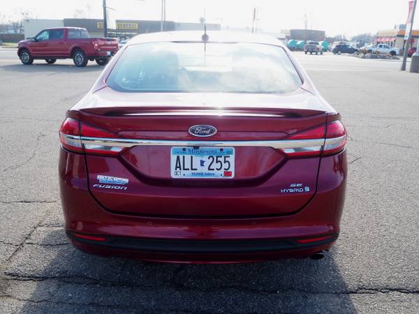 2017 Ford Fusion Hybrid SE - cars & trucks - by dealer - vehicle... for sale in Cokato, MN – photo 4
