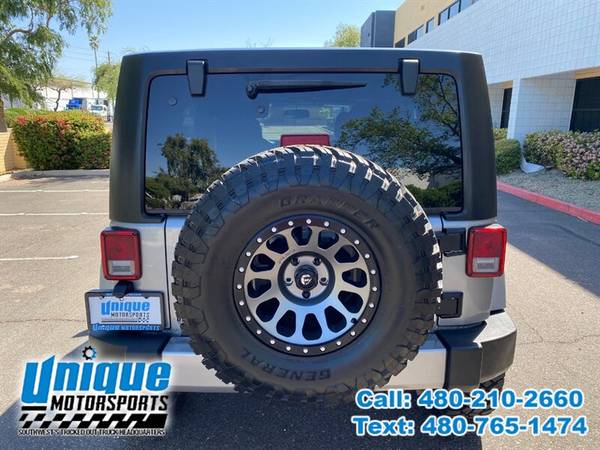 2017 JEEP WRANGLER UNLIMITED SAHARA 4WD 4DR UNIQUE TRUCKS - cars & for sale in Tempe, NM – photo 4
