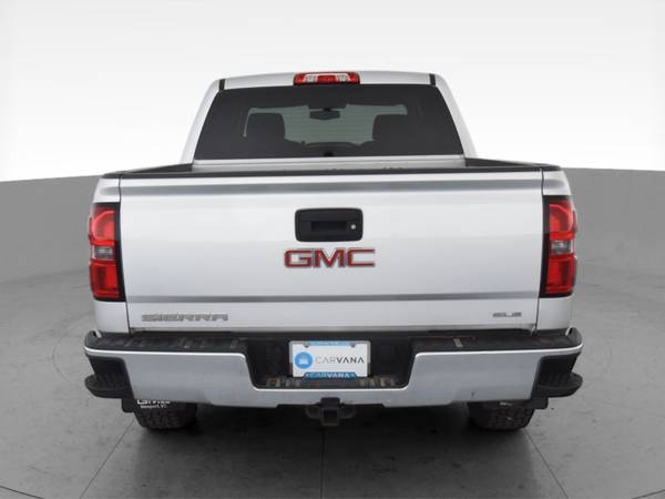2015 GMC Sierra 1500 Crew Cab SLE Pickup 4D 6 1/2 ft pickup Silver -... for sale in South Bend, IN – photo 9