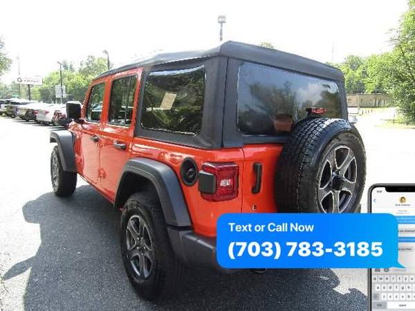 2018 JEEP WRANGLER UNLIMITED Sport S ~ WE FINANCE BAD CREDIT for sale in Stafford, VA – photo 7