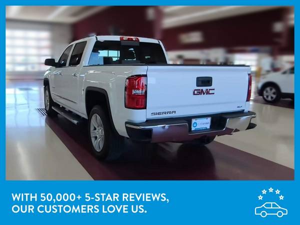 2014 GMC Sierra 1500 Crew Cab SLT Pickup 4D 5 3/4 ft pickup White for sale in Washington, District Of Columbia – photo 6