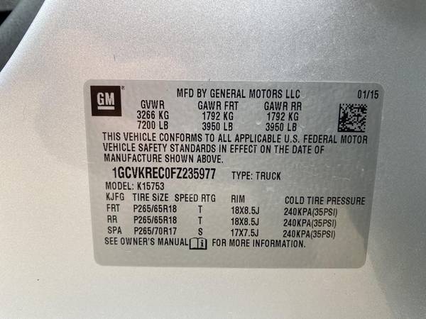 2015 CHEVROLET SILVERADO 1500 LTZ Z71 - - by dealer for sale in Portsmouth, VA – photo 24