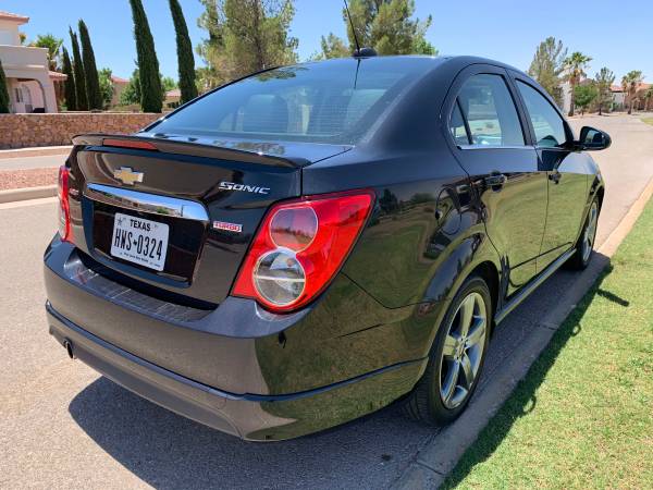 2015 Chevy Sonic RS 1.4L Turbo for sale in El Paso, TX – photo 5