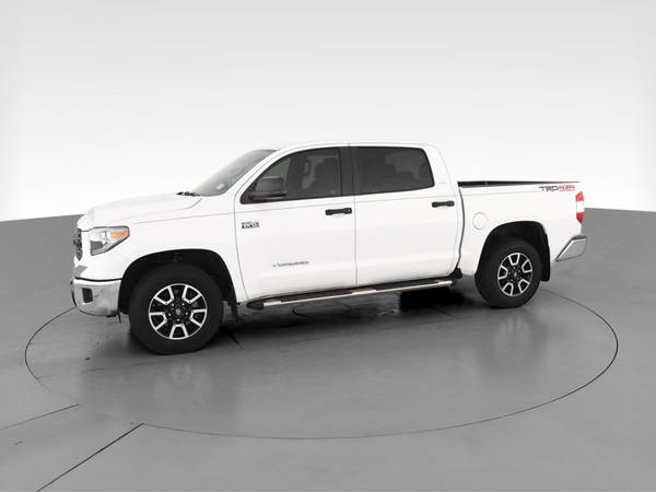 2018 Toyota Tundra CrewMax SR5 Pickup 4D 5 1/2 ft pickup White - -... for sale in Fort Myers, FL – photo 4