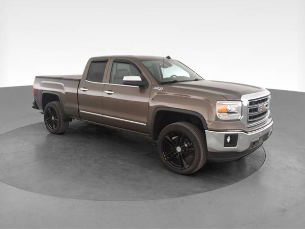 2014 GMC Sierra 1500 Double Cab SLT Pickup 4D 6 1/2 ft pickup Brown... for sale in Austin, TX – photo 15