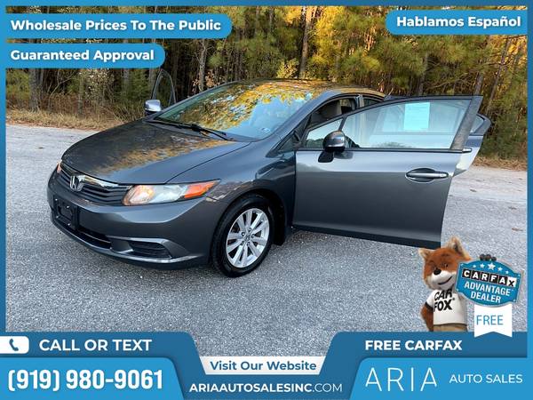 2012 Honda Civic EX-L - - by dealer - vehicle for sale in Raleigh, NC – photo 12