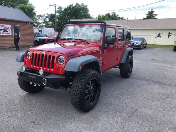 Jeep Wrangler Unlimited X 4x4 Lifted SUV Custom Wheels Used Jeeps V6 for sale in Knoxville, TN – photo 2