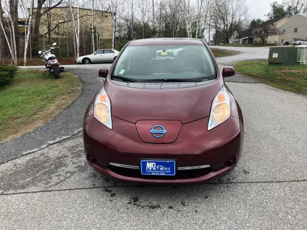 2017 NISSAN LEAF ELECTRIC - - by dealer - vehicle for sale in Williston, VT – photo 2