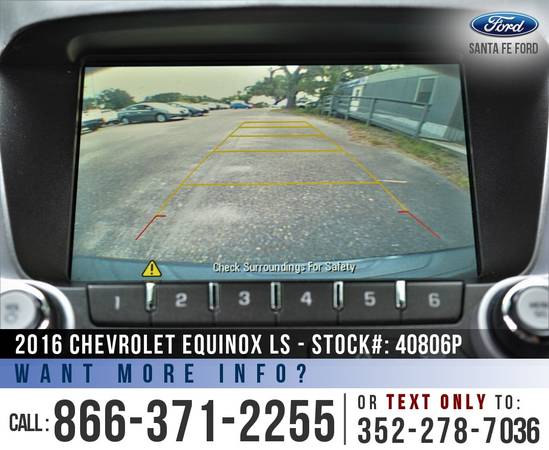 16 Chevrolet Equinox LS Touchscreen, Camera, Cruise Control for sale in Alachua, FL – photo 13