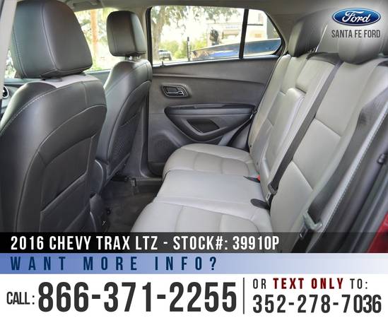 2016 CHEVY TRAX LTZ *** Cruise, Onstar, Leather Seats, BOSE Audio*** for sale in Alachua, FL – photo 18