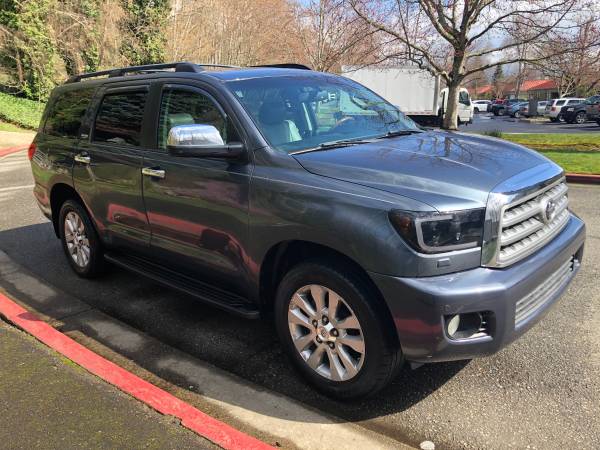 2010 Toyota Sequoia Platinum 4WD - Clean title, DVD, Navi, Loaded for sale in Kirkland, WA – photo 3