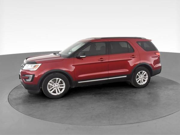 2017 Ford Explorer XLT Sport Utility 4D suv Red - FINANCE ONLINE -... for sale in Colorado Springs, CO – photo 4