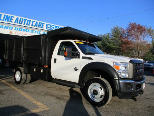 2012 Ford Super Duty F-550 DRW 12 DUMP TRUCK, 4X4 DIESEL - cars & for sale in south amboy, KY – photo 5