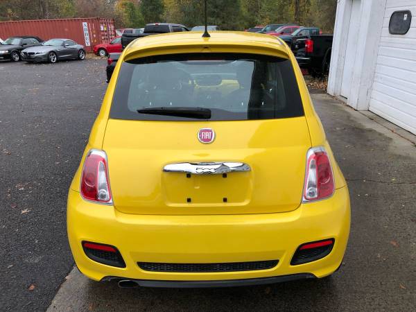 2015 Fiat 500 Sport - Cool Modern Pearl Yellow Color - Automatic -... for sale in binghamton, NY – photo 5