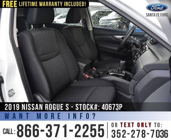 2019 NISSAN ROGUE S Bluetooth, Cruise Control, Camera - cars for sale in Alachua, FL – photo 21
