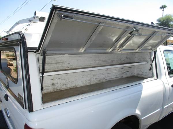 2011 Ford Ranger Regular Cab XL Pickup with Camper Shell and Ladder... for sale in Tucson, AZ – photo 7