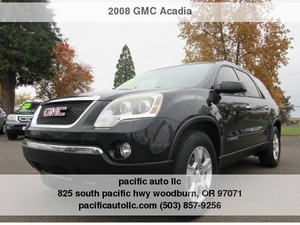 2008 GMC Acadia SLE 1 4dr SUV with for sale in Woodburn, OR – photo 9