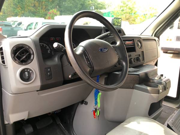 2012 FORD E-350 12 PASS SHUTTLE BUS WHEELCHAIR HANDICAP VAN LOW... for sale in Enfield, MA – photo 11