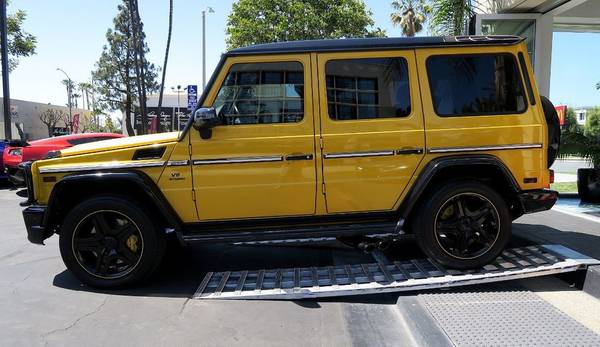 2016 Mercedes Benz G63 Solarbeam Yellow Very Rare Must See - cars & for sale in Costa Mesa, CA – photo 4