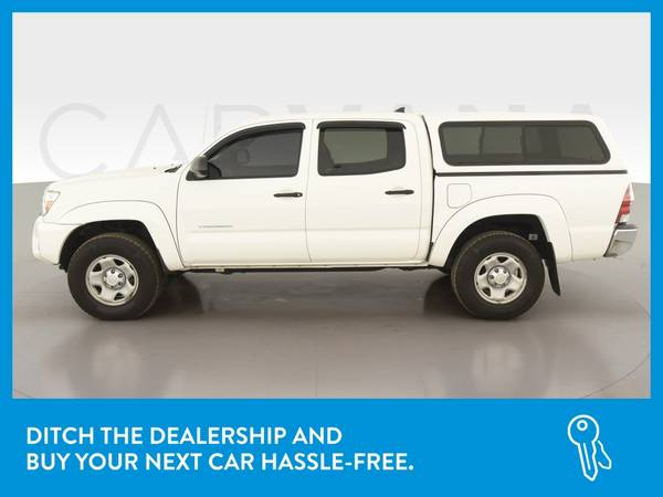 2015 Toyota Tacoma Double Cab PreRunner Pickup 4D 5 ft pickup White for sale in York, PA – photo 4