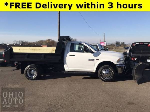 2017 Ram 3500 Chassis Cab Tradesman 4X4 Dump Bed Snow Plow 1-Own We... for sale in Canton, WV – photo 6