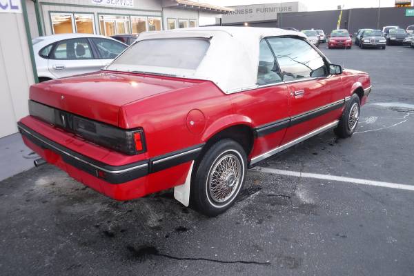 ***1984 PONTIAC SUNBIRD LE CONVERTIBLE*** - cars & trucks - by... for sale in Tacoma, WA – photo 4
