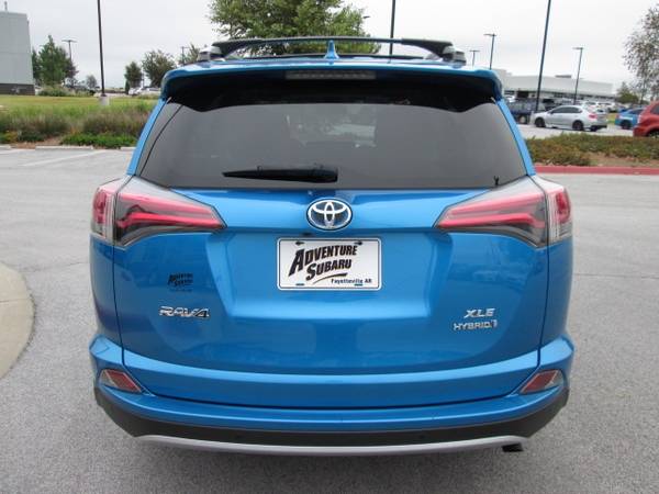 2016 Toyota RAV4 Hybrid XLE suv Electric Storm Blue for sale in Fayetteville, AR – photo 5