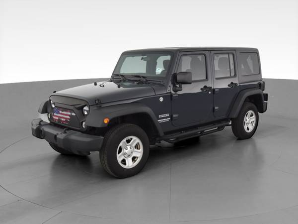 2017 Jeep Wrangler Unlimited Sport SUV 4D suv Gray - FINANCE ONLINE... for sale in Springfield, IL – photo 3