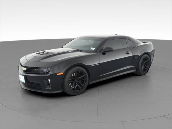 2014 Chevy Chevrolet Camaro ZL1 Coupe 2D coupe Black - FINANCE... for sale in Bloomington, IL – photo 3