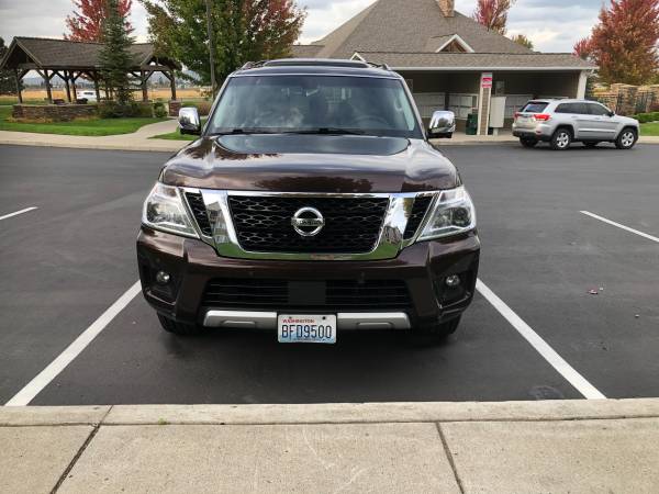 Immaculate 2017 Nissan Armada AWD SL (all upgrades included) - cars... for sale in Liberty Lake, ID – photo 3