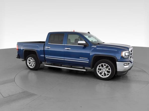 2017 GMC Sierra 1500 Crew Cab SLT Pickup 4D 5 3/4 ft pickup Blue - -... for sale in Madison, WI – photo 14
