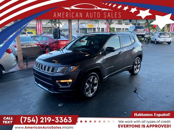 2019 Jeep *Compass* *LimitedSUV* - cars & trucks - by dealer -... for sale in Hialeah, FL – photo 2