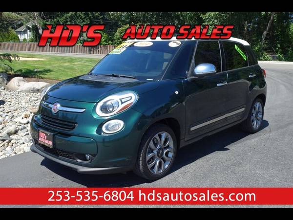 2014 Fiat 500L Lounge LEATHER HEATED SEATS!!! NAVIGATION BACKUP CAM!!! for sale in PUYALLUP, WA