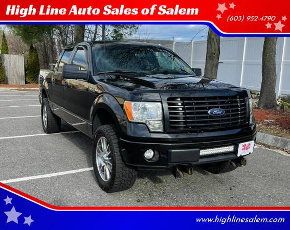 2014 Ford F-150 F150 F 150 STX 4x4 4dr SuperCrew Styleside 5 5 ft for sale in Salem, ME