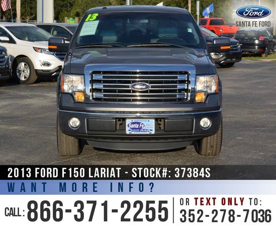 *** 2013 Ford F150 Lariat *** SYNC - Leather Seats - Flex Fuel Engine for sale in Alachua, FL – photo 2