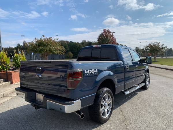 2014 Ford F-150 Blue 4WD F150 Crew Cab Low Miles Leather Longbed for sale in Douglasville, AL – photo 10