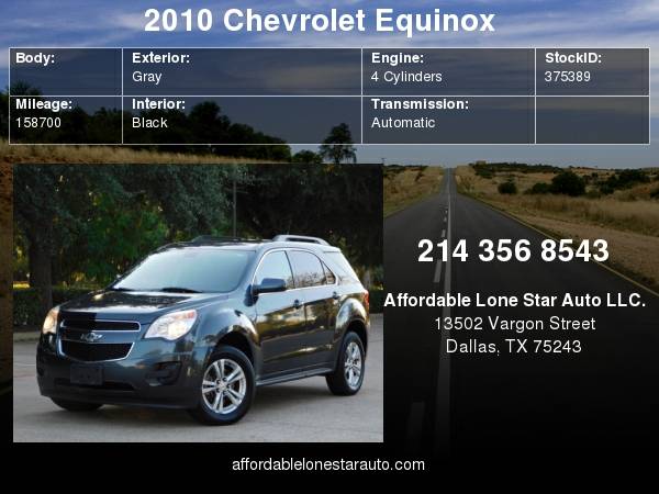 2010 Chevrolet Equinox FWD 4dr LT w/1LT for sale in Dallas, TX – photo 24