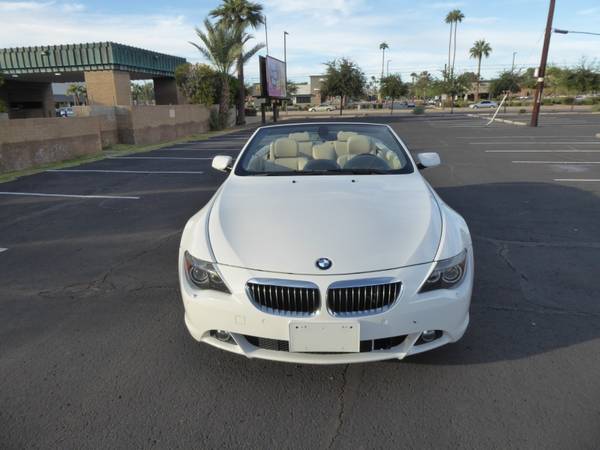 2005 BMW 6-SERIES 645CI 2DR CONVERTIBLE with Aluminum front/rear... for sale in Phoenix, AZ – photo 8