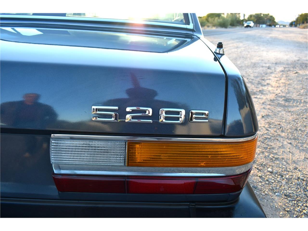 1986 BMW 528e for sale in Scottsdale, AZ – photo 24