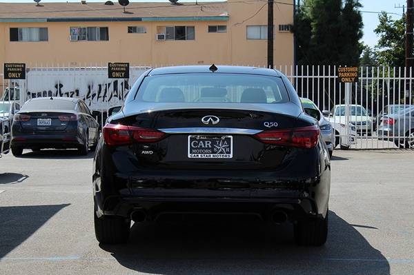 2018 INFINITI Q50 3.0T LUXE AWD *$0 - $500 DOWN, *BAD CREDIT NO... for sale in North Hollywood, CA – photo 6