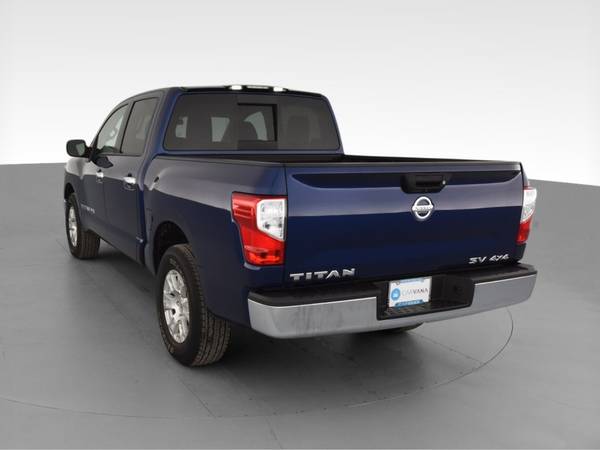 2019 Nissan Titan Crew Cab SV Pickup 4D 5 1/2 ft pickup Blue -... for sale in Arlington, District Of Columbia – photo 8