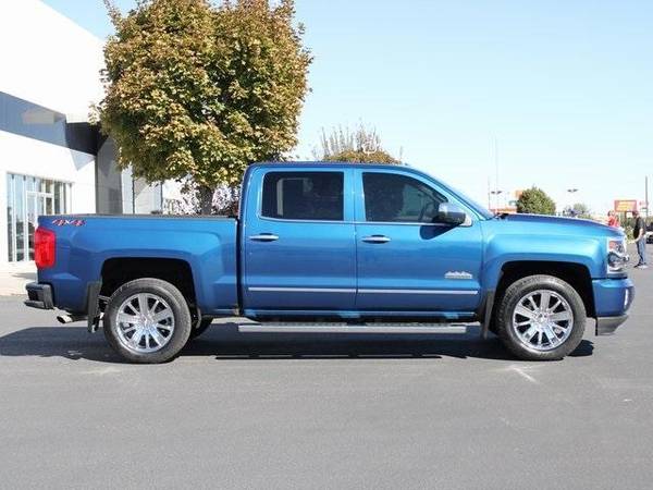2018 Chevy Chevrolet Silverado 1500 High Country pickup Deep Ocean -... for sale in Pocatello, ID – photo 5