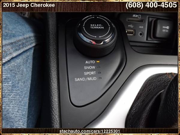 2015 Jeep Cherokee 4WD 4dr Limited with Composite/Galvanized Steel... for sale in Janesville, WI – photo 8