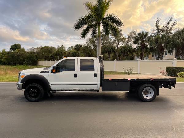 2015 Ford F-450 Crew Cab Flatbed Dually 6 7 Diesel 95k Miles! for sale in Estero, FL – photo 2