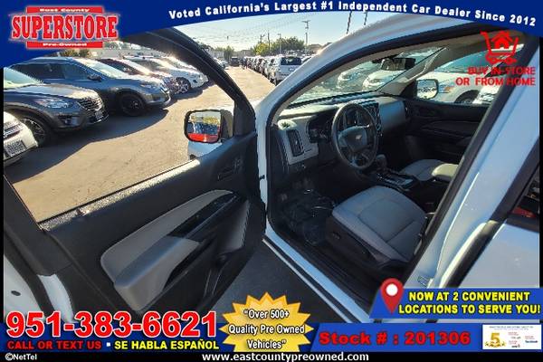 2018 CHEVROLET COLORADO WORK TRUCK -EZ FINANCING-LOW DOWN! - cars &... for sale in El Cajon, CA – photo 17
