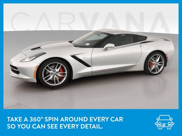 2015 Chevy Chevrolet Corvette Stingray Z51 Coupe 2D coupe Gray for sale in Victoria, TX – photo 3