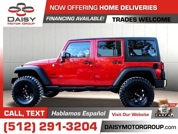 2012 Jeep Wrangler Unlimited 4WDSport 4 WDSport 4-WDSport for only for sale in Round Rock, TX – photo 8