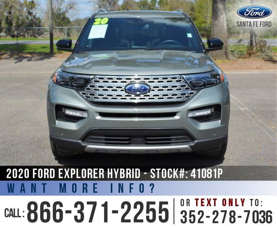 2020 FORD EXPLORER HYBRID LIMITED Leather Seats - SYNC for sale in Alachua, FL – photo 2
